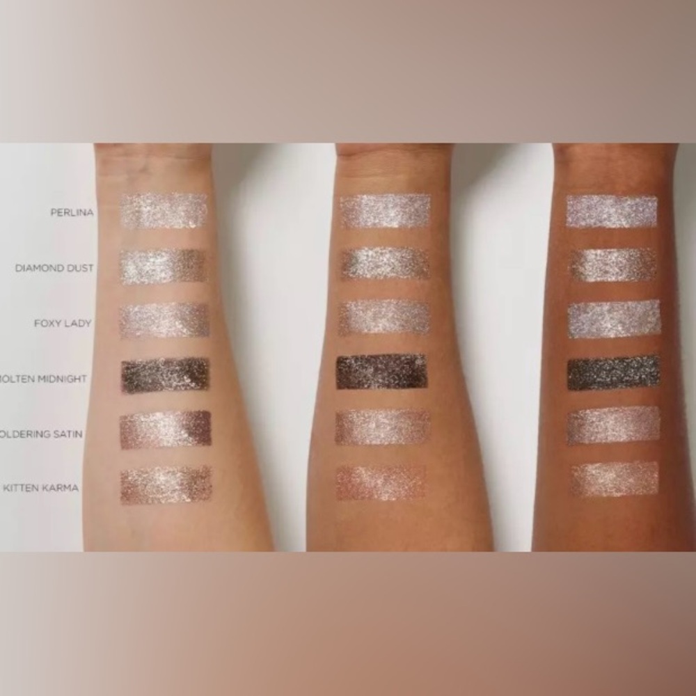 NEW NIB STILA Glitter & Glow Liquid Sparkle Eyeshadow Kitten Karma Thin Tip $25 - Picture 5 of 7
